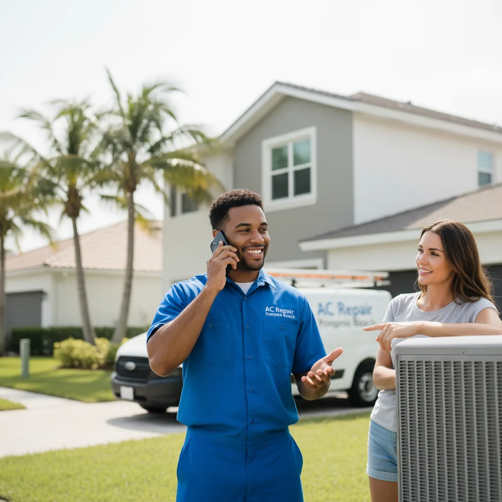 AC Repair Pompano Beach customer support in Mabscott